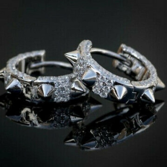 New 925 Sterling silver earrings - Picture 2 of 5